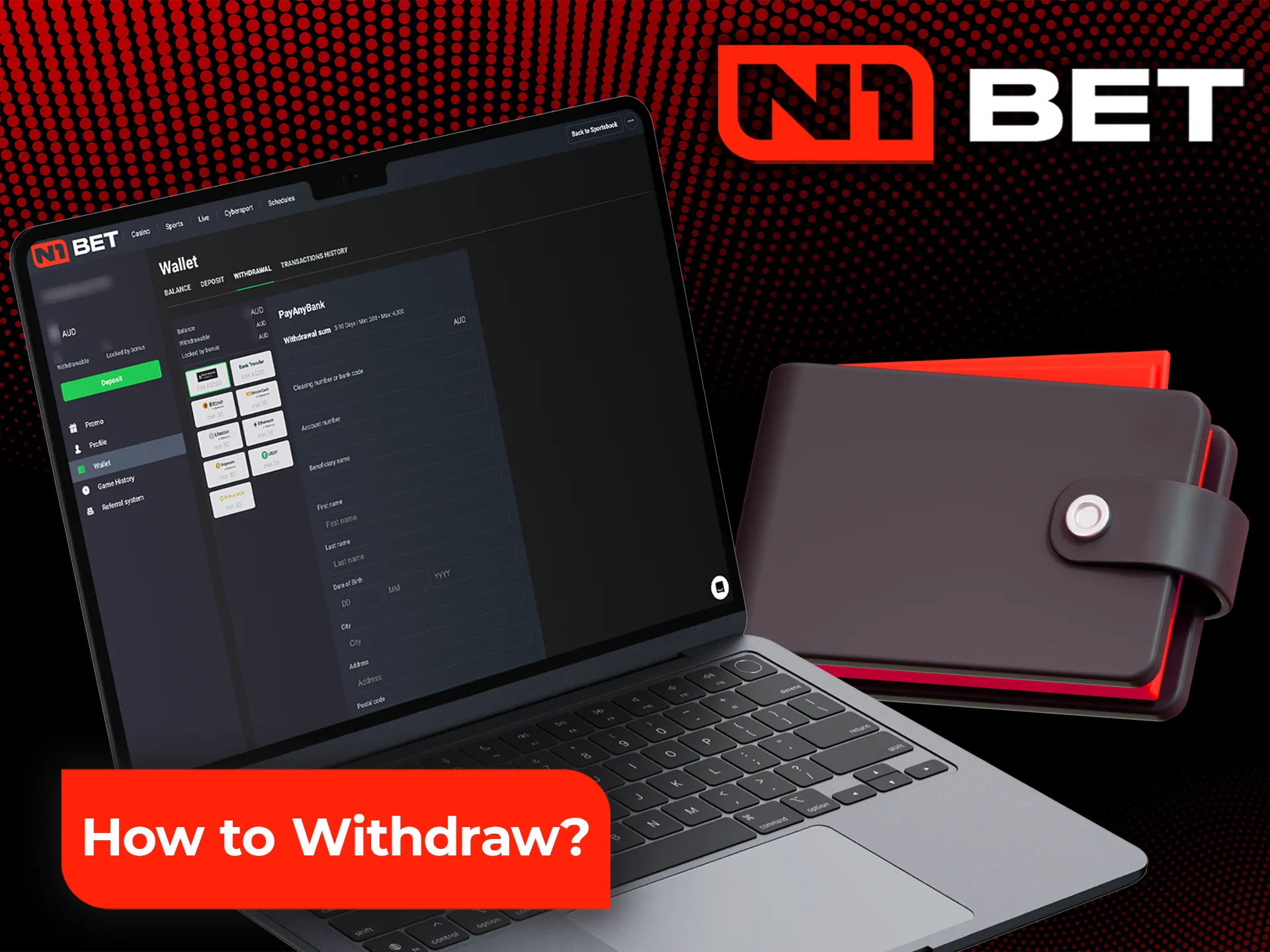 How is the withdrawal process at N1Bet Casino.