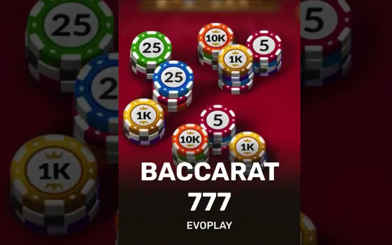 Play Baccarat 777 at N1Bet for real money.