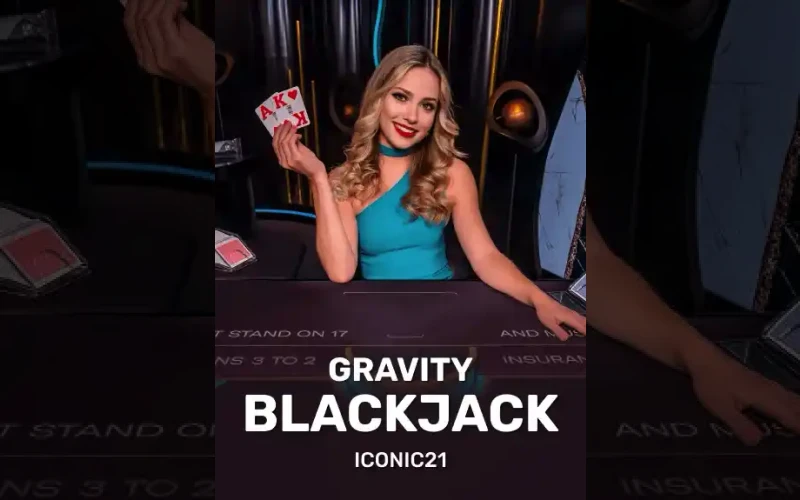 N1Bet offers you to play Gravity Blackjack game in a live casino.