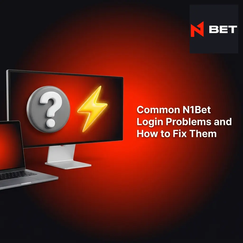 N1Bet login troubleshooting guide showing common problems like forgotten passwords and account issues with solutions