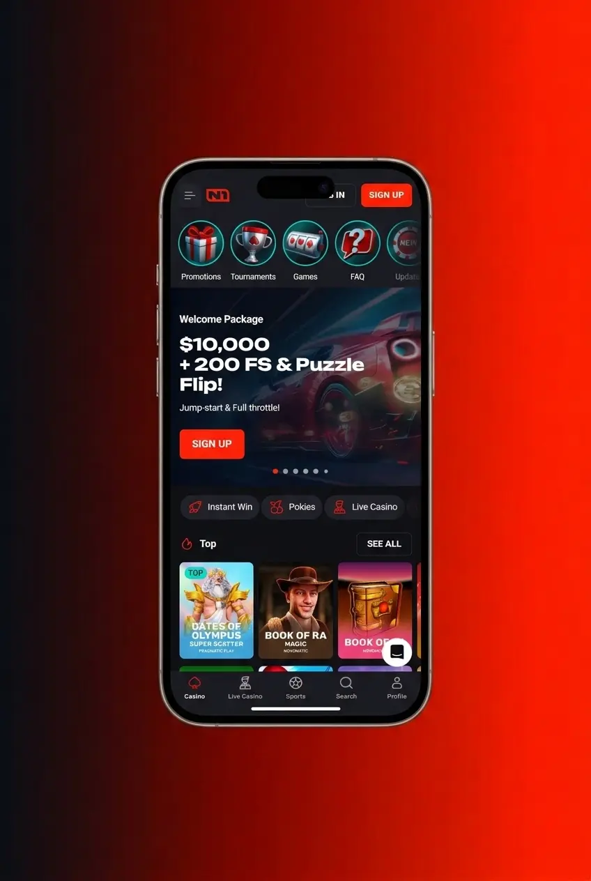 5-step guide to downloading the N1Bet iOS app on iPhone or iPad from the App Store