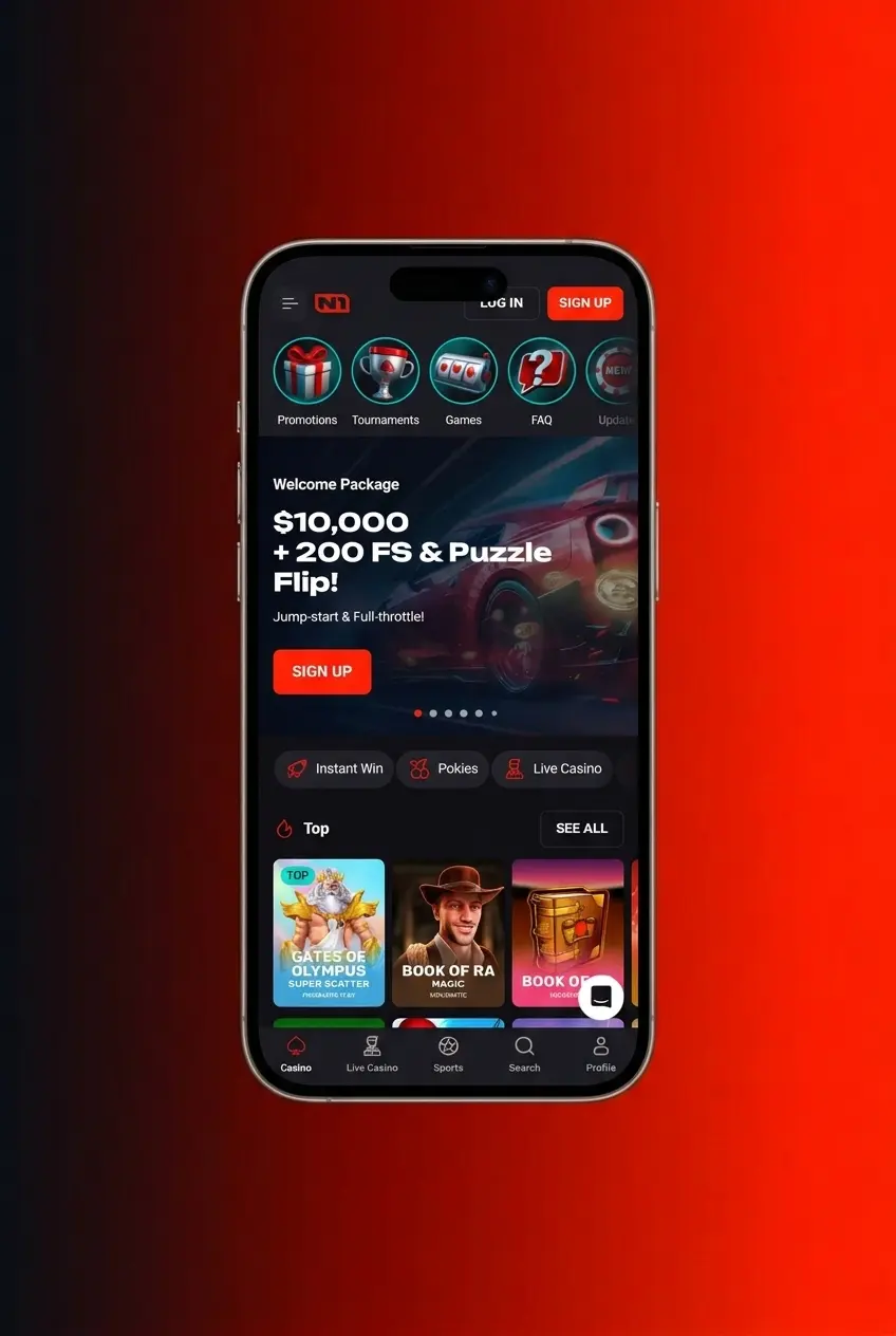 5-step guide to download the N1Bet iOS app on iPhone or iPad from the App Store