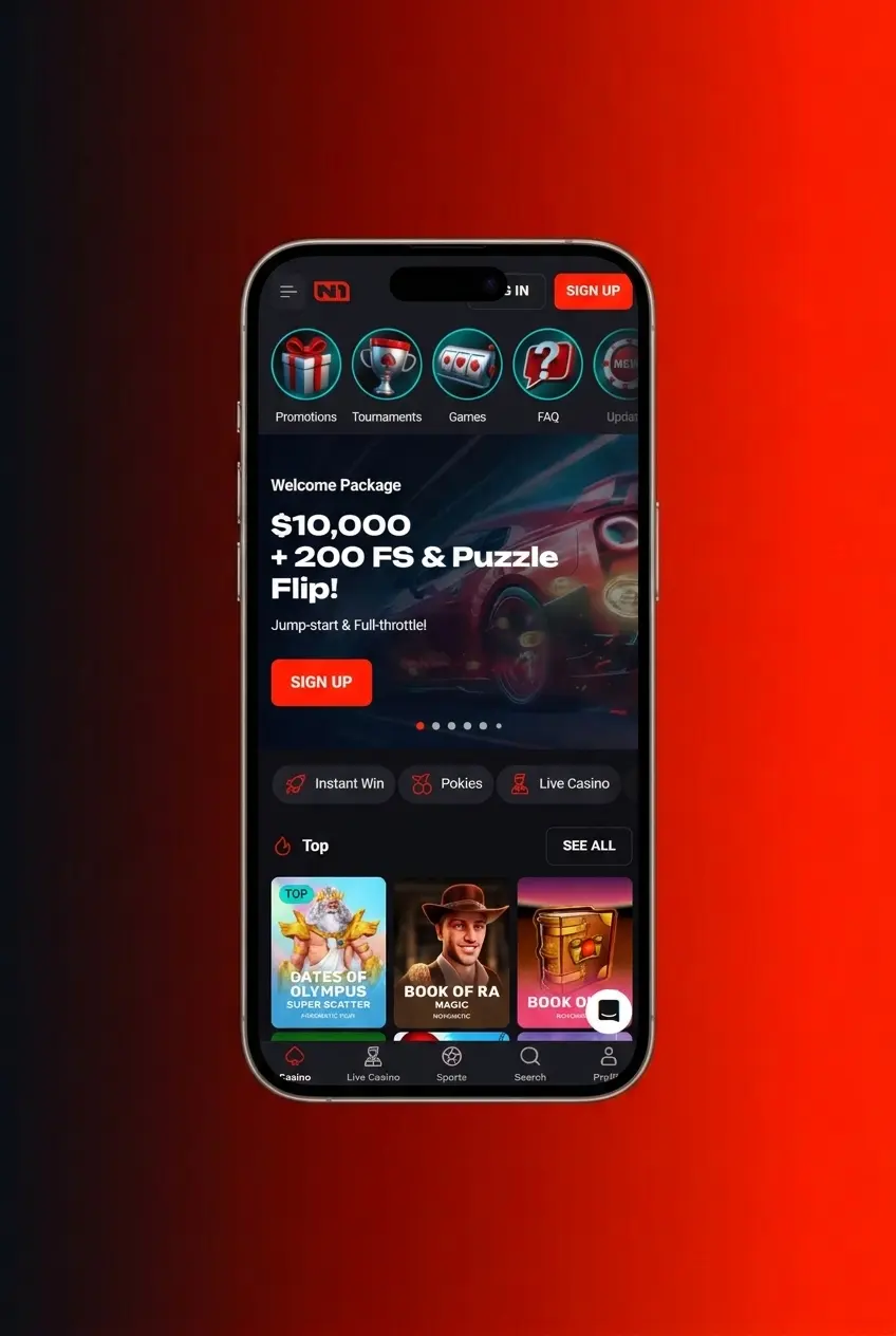 5-step guide to downloading the N1Bet iOS app on iPhone or iPad from the App Store