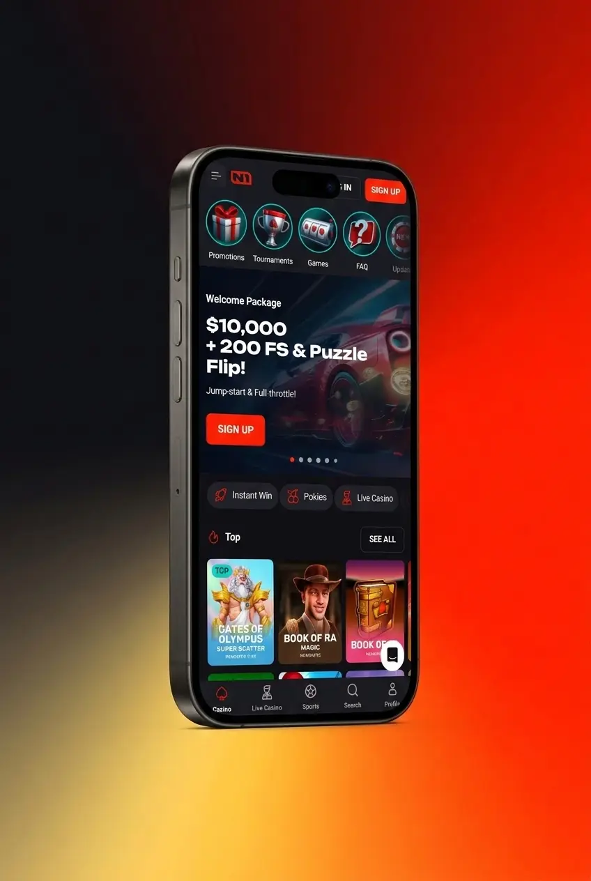 N1Bet APK download and installation steps on Android showing 3-step guide to sideload the betting app