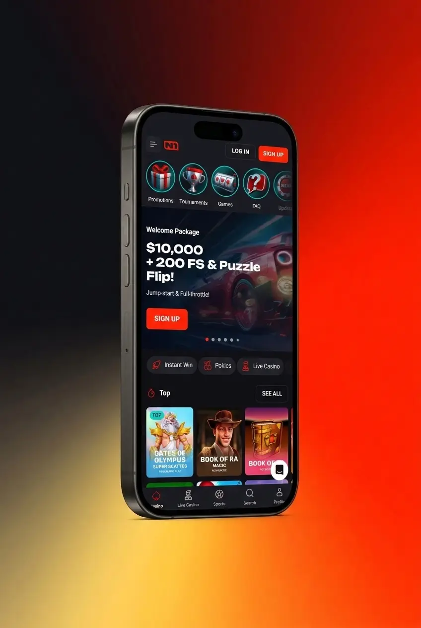 N1Bet APK download steps on Android showing 3-step installation guide for sideloading the betting app