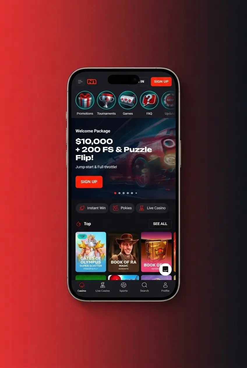 N1Bet account login screen showing sign in button and fields for email and password entry