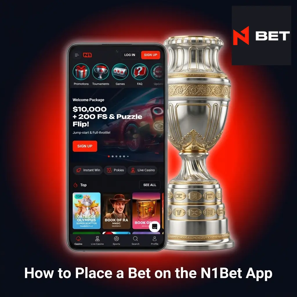 Step-by-step guide to placing a bet on the N1Bet app from login to confirmation in four easy steps