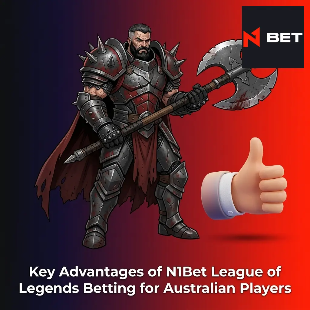 N1Bet League of Legends betting platform advantages for Australian players including AUD support and competitive LoL odds