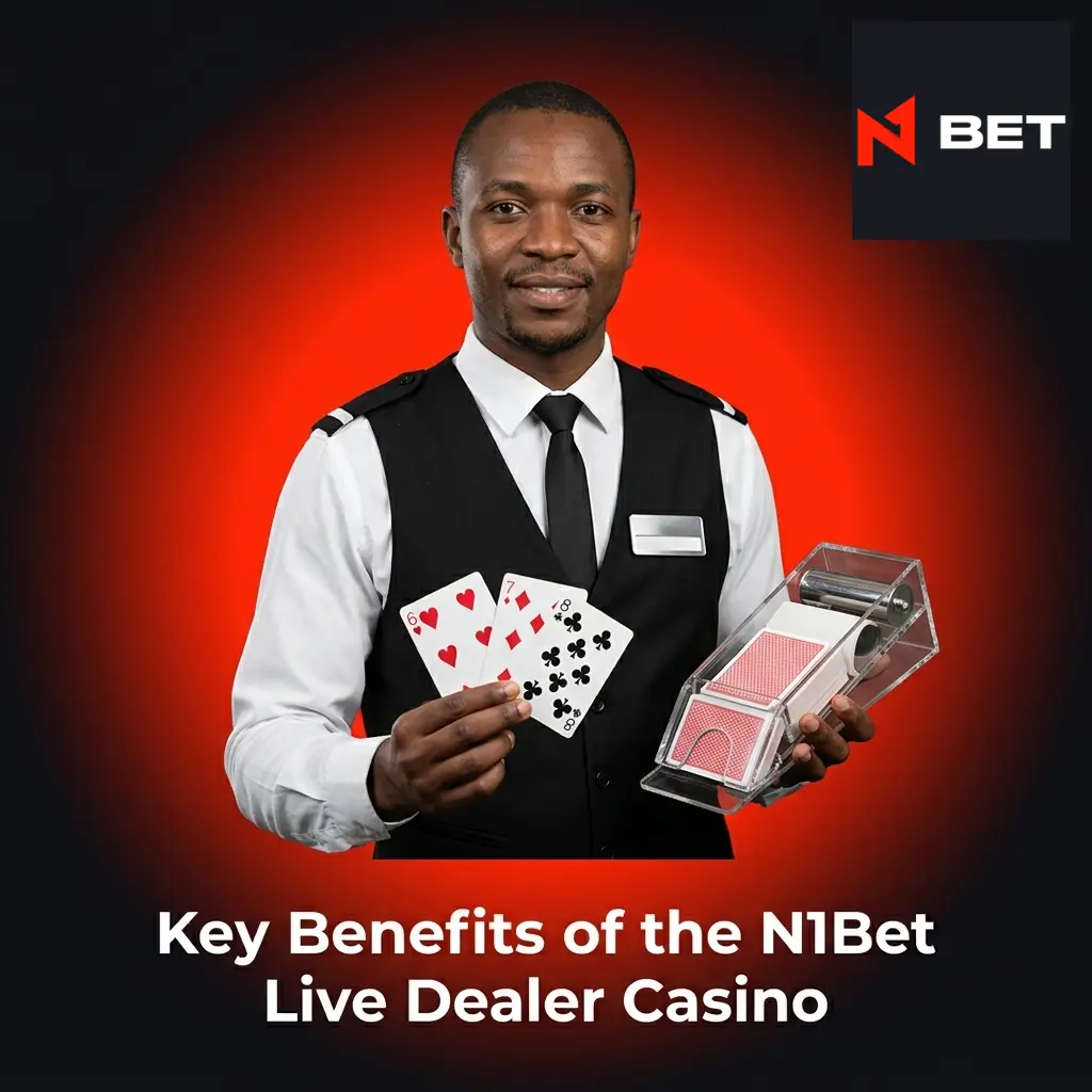 N1Bet live dealer casino benefits including HD streaming, AUD support, 20+ payment methods, and 24/7 mobile access