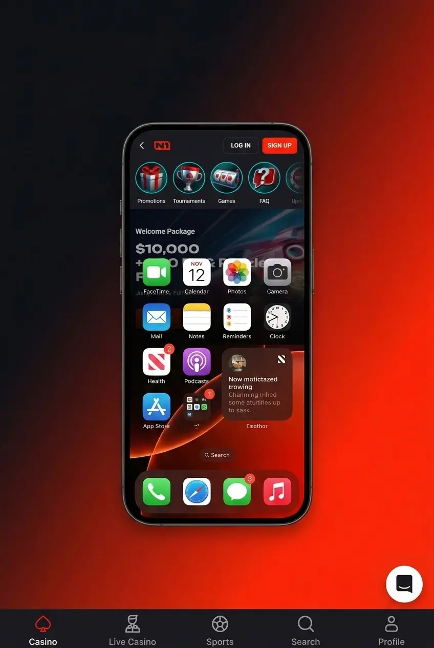 N1Bet mobile app login screen on iOS and Android showing email, password fields and Google sign-in option