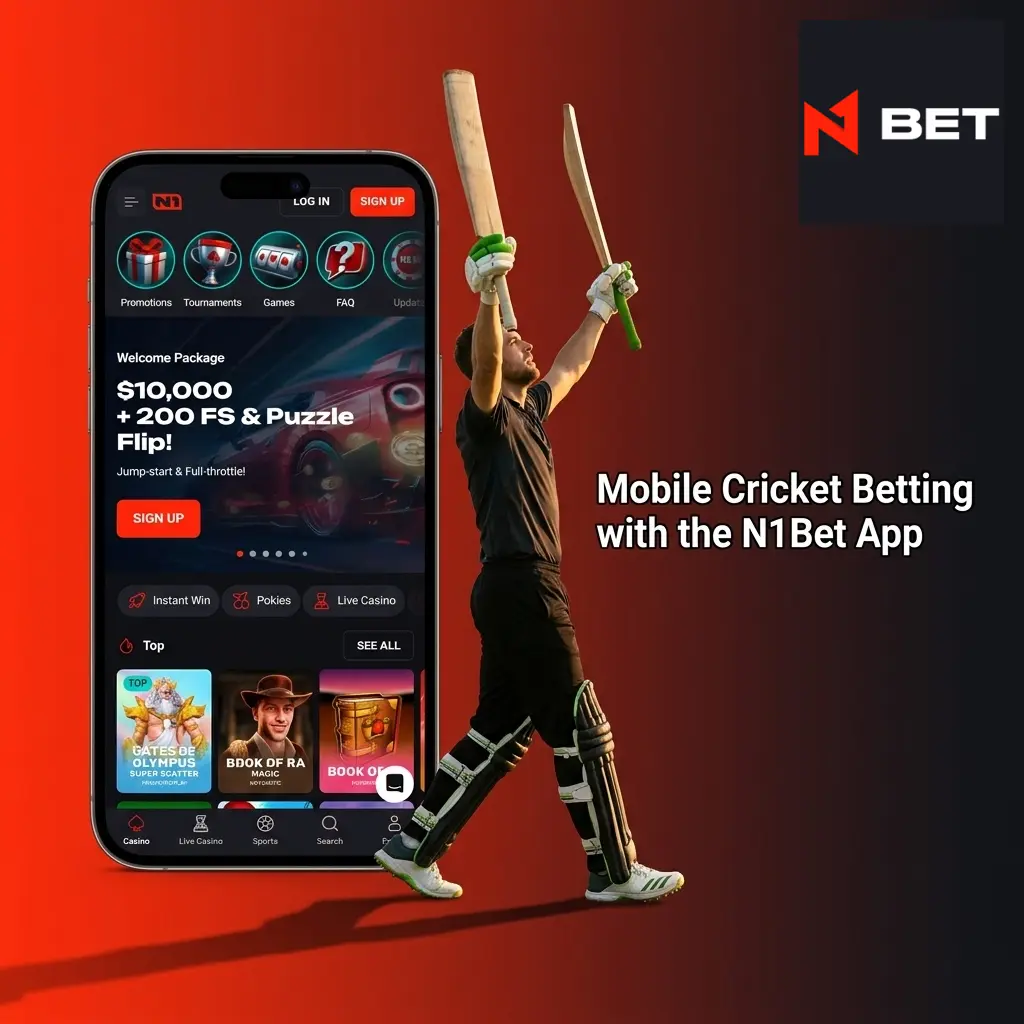 N1Bet PWA installed on iPhone and Android for mobile cricket betting with live odds and full market access