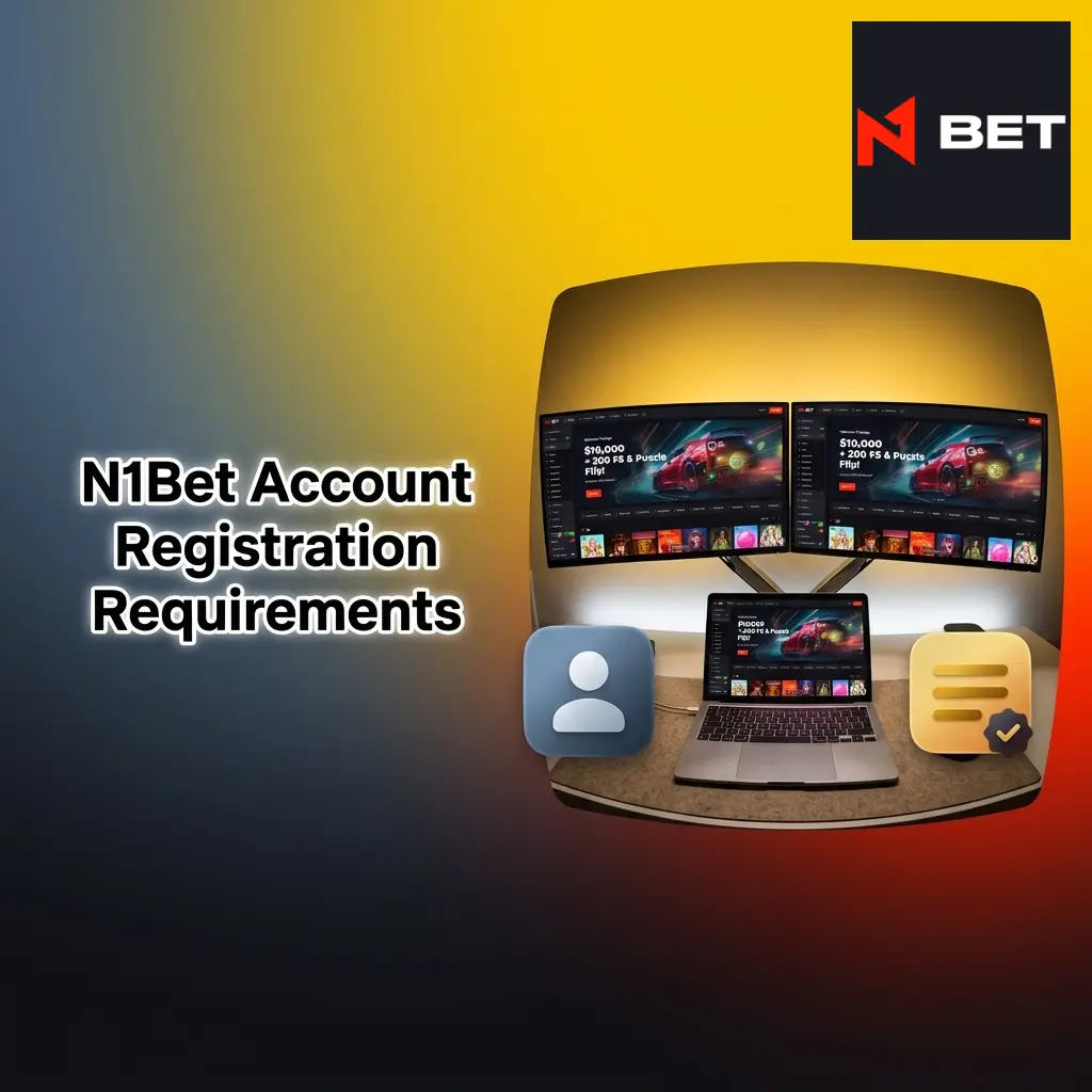 N1Bet account registration requirements for Australian players including minimum age, residency, and valid email criteria