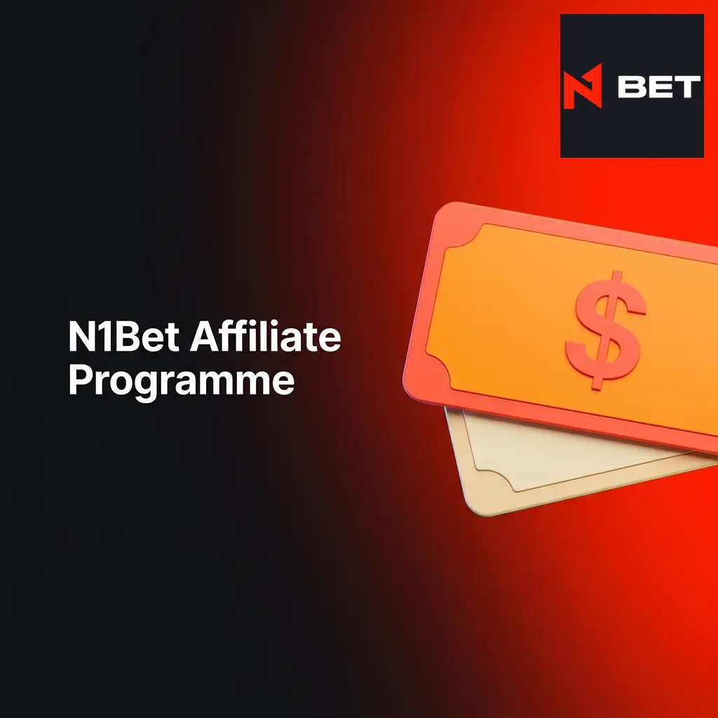 N1Bet affiliate programme logo and partnership details for casino and sports betting revenue share commissions