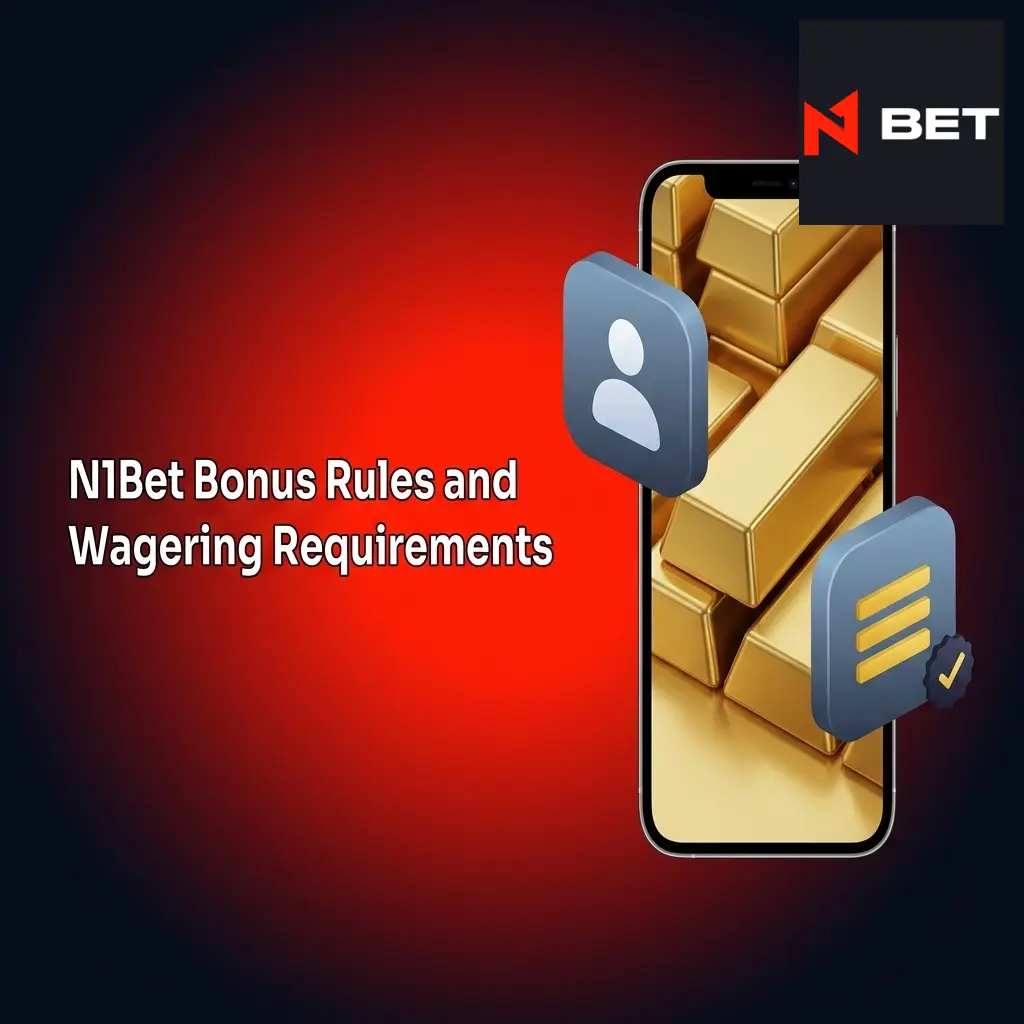 N1Bet bonus wagering requirements including 40x rollover, 20 AUD minimum deposit, and key terms for welcome offers