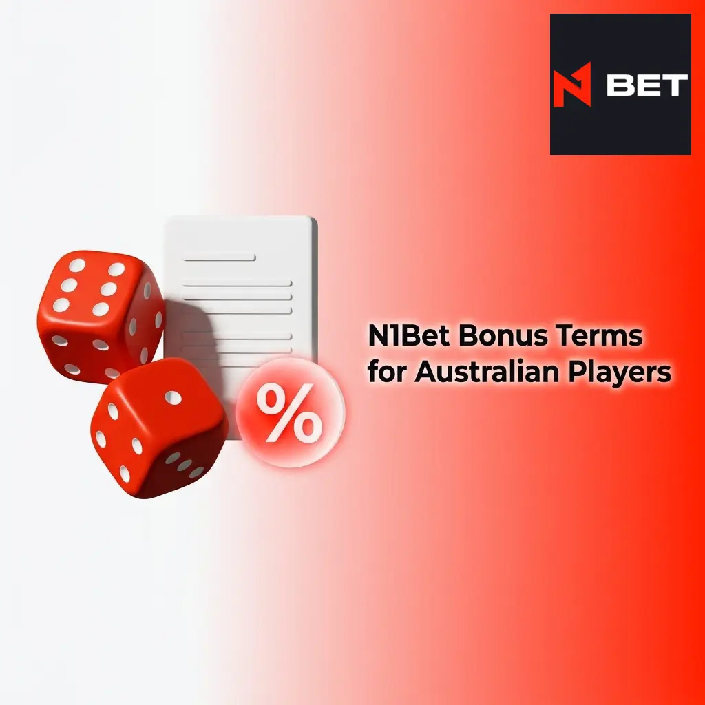 N1Bet bonus terms for Australian players covering wagering requirements, deposit minimums, free spins rules, and eligibility conditions
