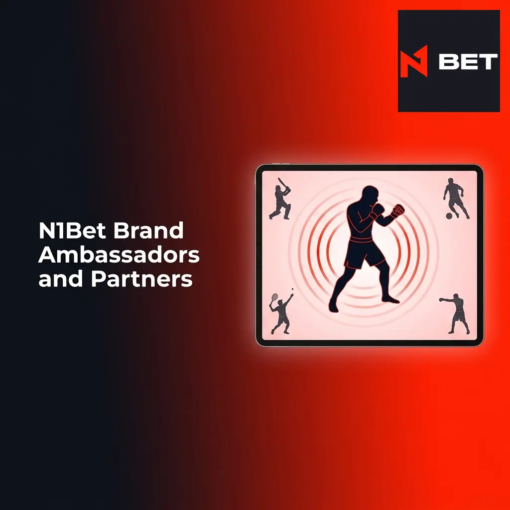 N1Bet casino logo with no official brand ambassadors or sponsorships, relying on promotions and affiliate marketing