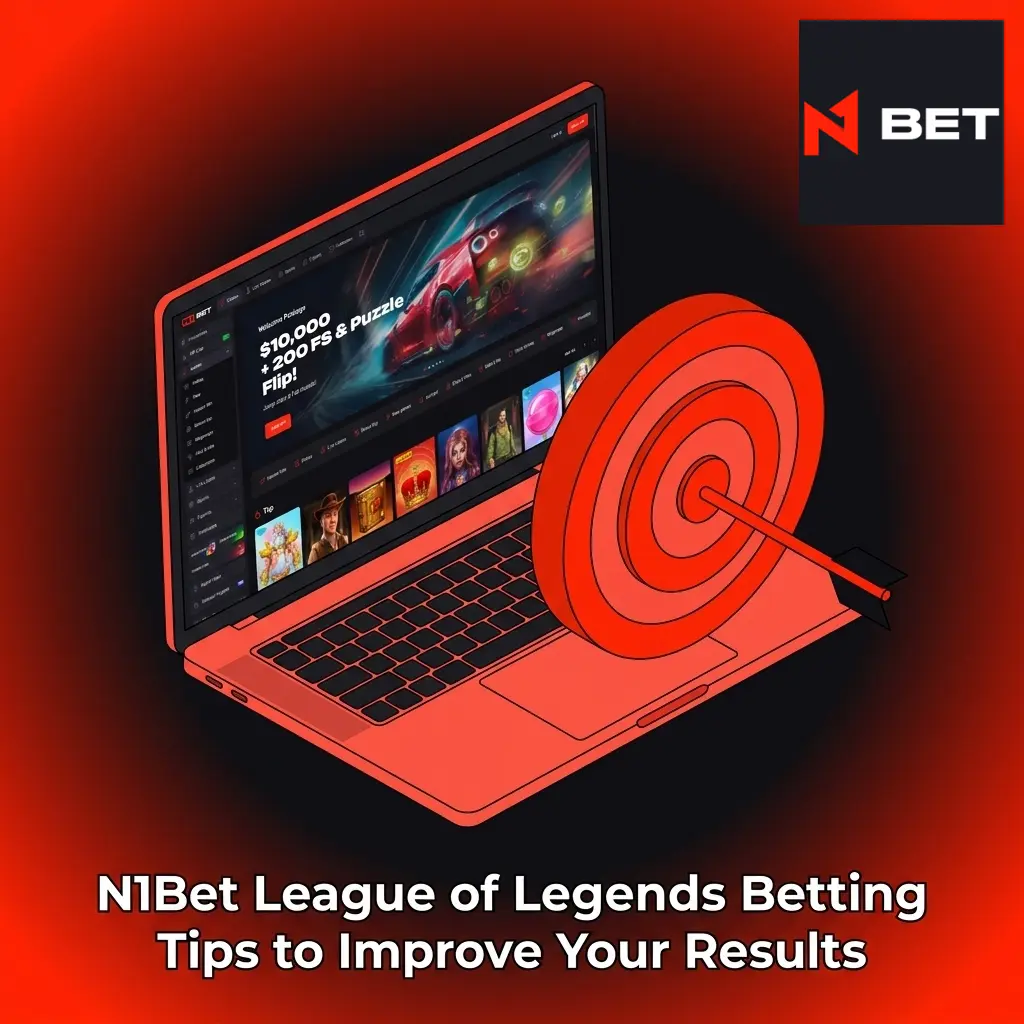 N1Bet League of Legends betting tips showing strategic advice for LoL markets, bankroll management, and odds comparison