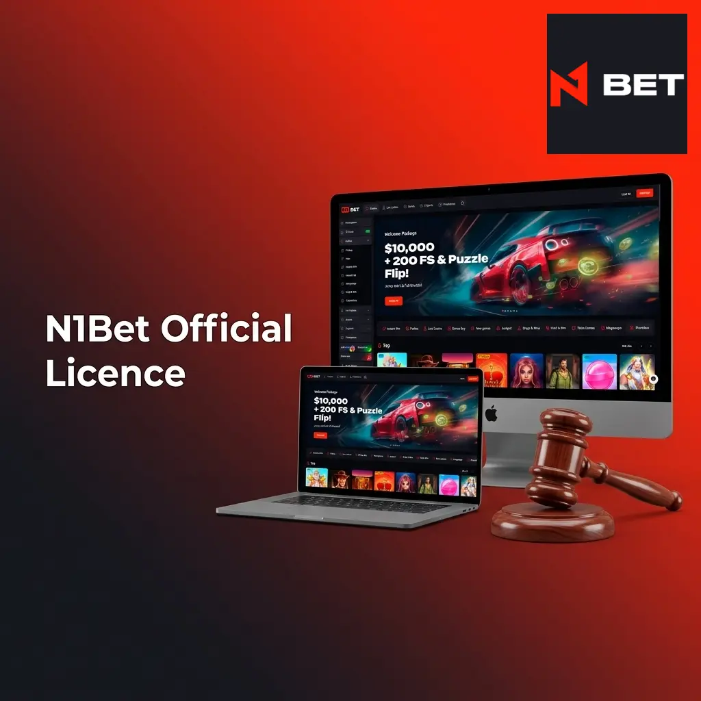N1Bet official Curaçao eGaming licence badge confirming legal authorisation for Australian online sports betting and casino play