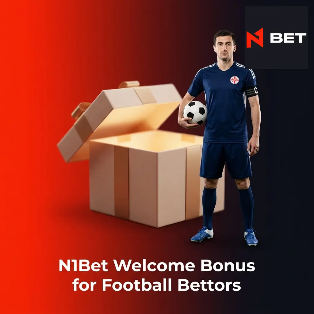 N1Bet welcome bonus for football bettors offering up to 14,290 AUD and 200 Free Spins for new Australian players