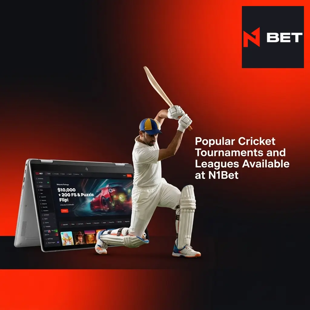 Cricket tournaments and leagues at N1Bet including ICC World Cup, T20, Ashes, IPL and BBL betting markets