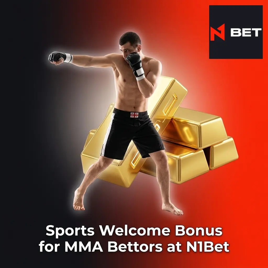 N1Bet sports welcome bonus for MMA bettors in Australia covering UFC, ONE Championship and Bellator markets