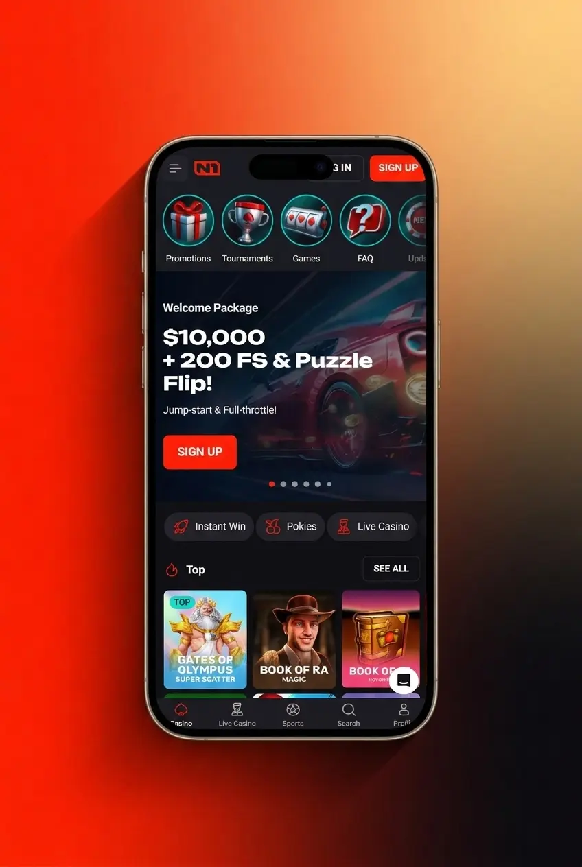 Step-by-step guide to start playing at N1Bet Casino with registration, deposit, and bonus activation instructions