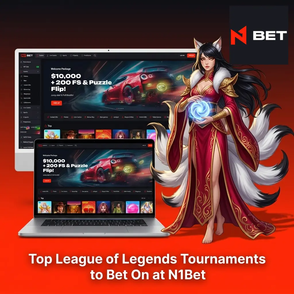 League of Legends major tournaments including Worlds, MSI, LCK, LPL and LEC available for betting on N1Bet