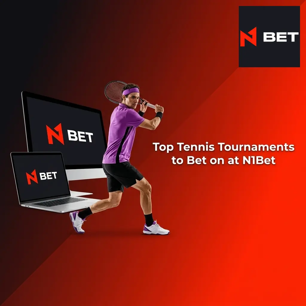 Tennis betting markets at N1Bet covering Grand Slams, ATP Masters, WTA 1000 events, Davis Cup and United Cup tournaments