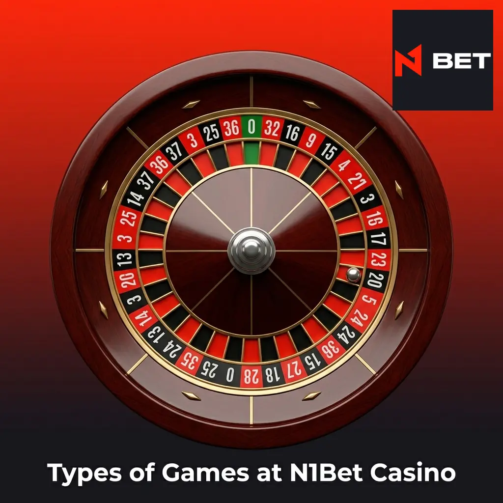 N1Bet Casino game library featuring slots, crash games, table games, video poker, jackpots, and instant win titles